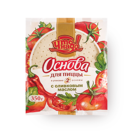 Основа для пиццы «Что надо!» с оливковым маслом