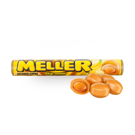 Ирис с шоколадом Meller банан