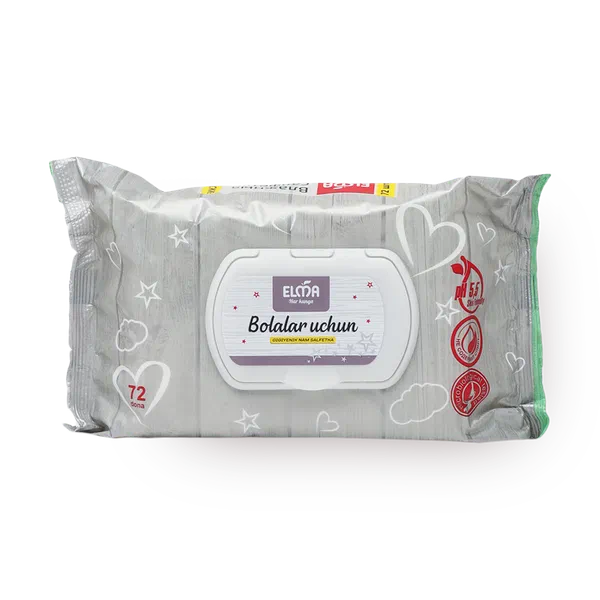 Влажные салфетки Детские Elma Mini