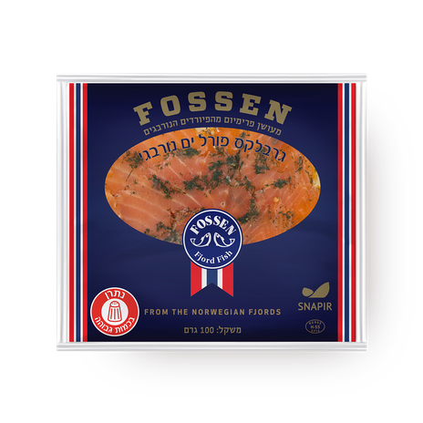 Norwegian Salmon Trout Gravure FOSSE