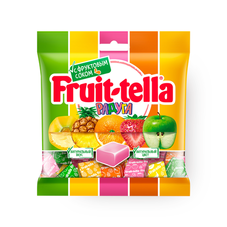 Конфета жевательная Fruit-tella Радуга