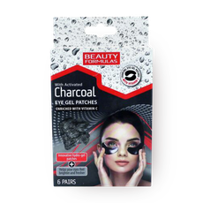 BEAUTY FORMULAS charcoal series charcoal gel eye stickers