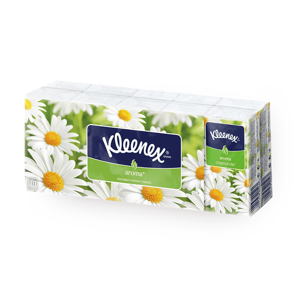 Платки носовые Kleenex ромашка