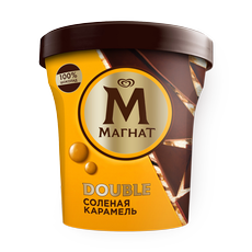 Мороженое «Магнат» Double солёная карамель 310 г — купить по цене 599 ...
