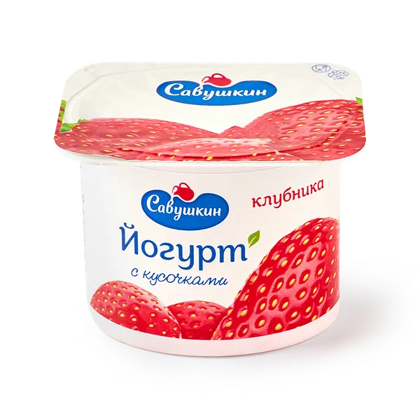 Йогурт «Савушкин» 2% клубника