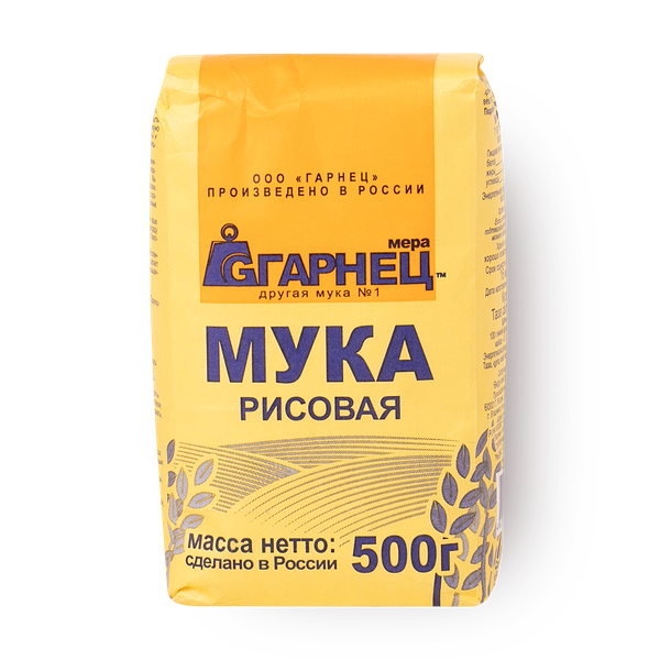 Мука рисовая Гарнец