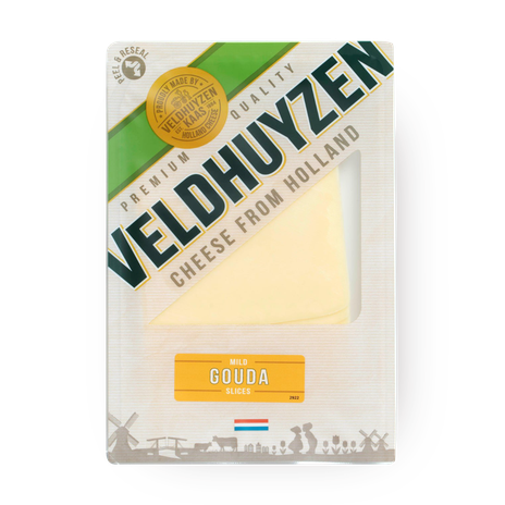 Veldhuyzen Sliced Dutch Gouda cheese