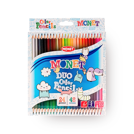 Карандаши цветные Monet 48 цветов