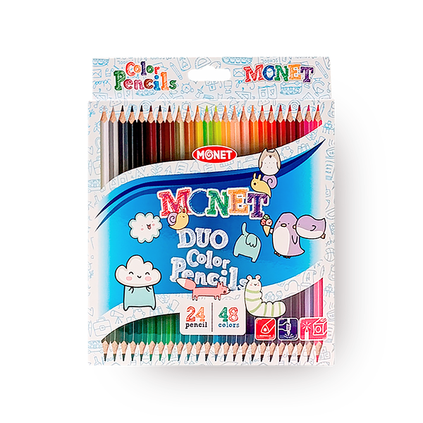 Карандаши цветные Monet 48 цветов