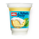 Muller froop Yogurt with pineapple mint whipped cream