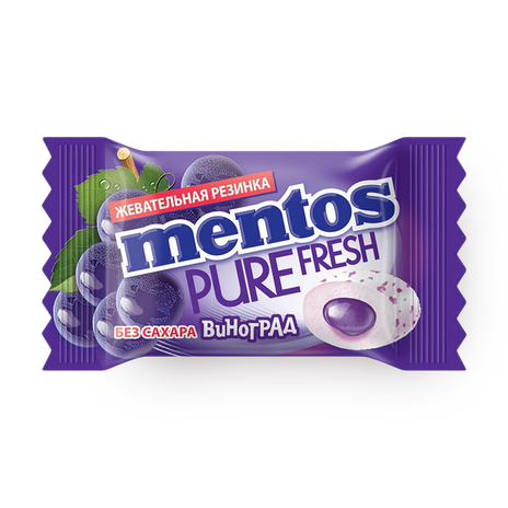 Резинка жевательная Mentos виноград