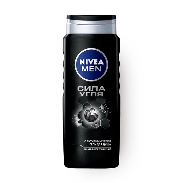 Гель для душа Nivea Men Сила угля