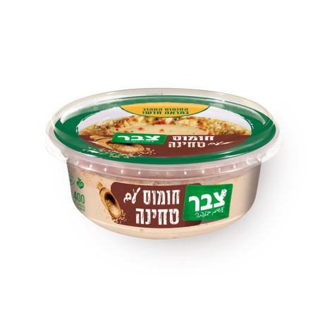 חומוס צבר עם טחינה