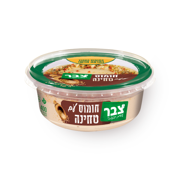 חומוס צבר עם טחינה