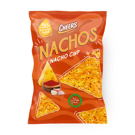 Кукурузные чипсы Cheers Nachos со вкусом Nacho
