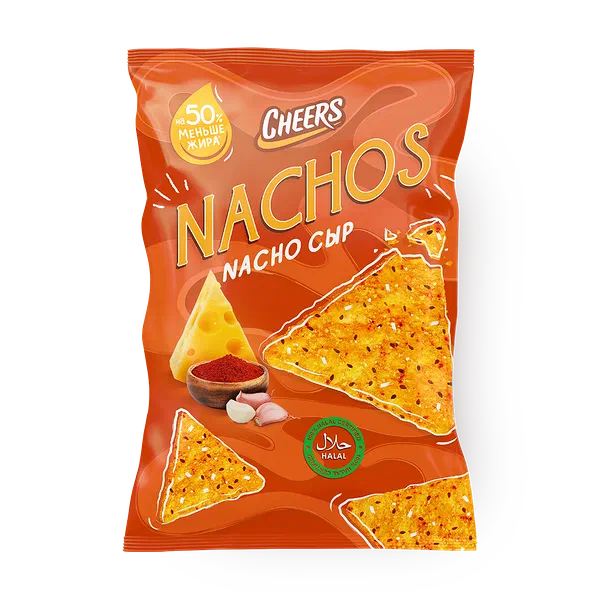 Кукурузные чипсы Cheers Nachos со вкусом Nacho