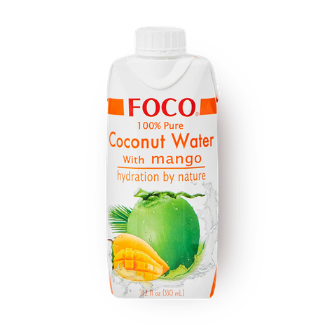 Вода кокосовая Foco с манго