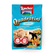 Loacker Quadratini Vanilla wafers