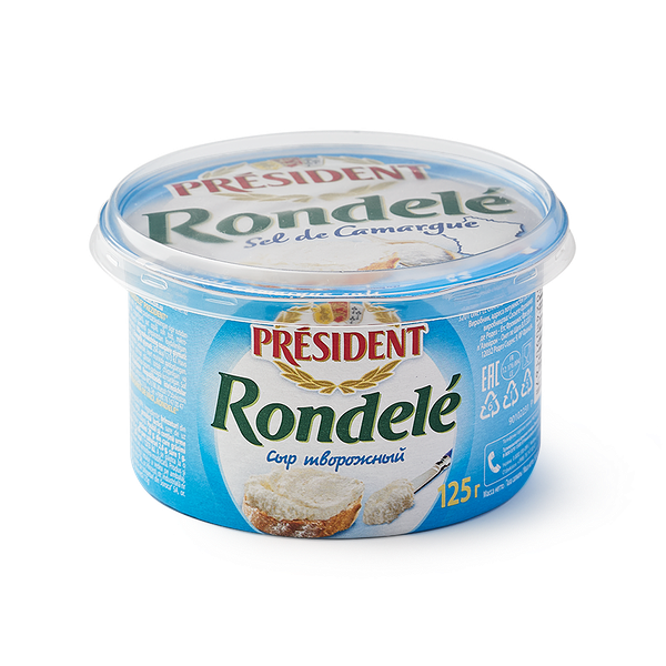 Сыр «President» свежий Ронделе 70%