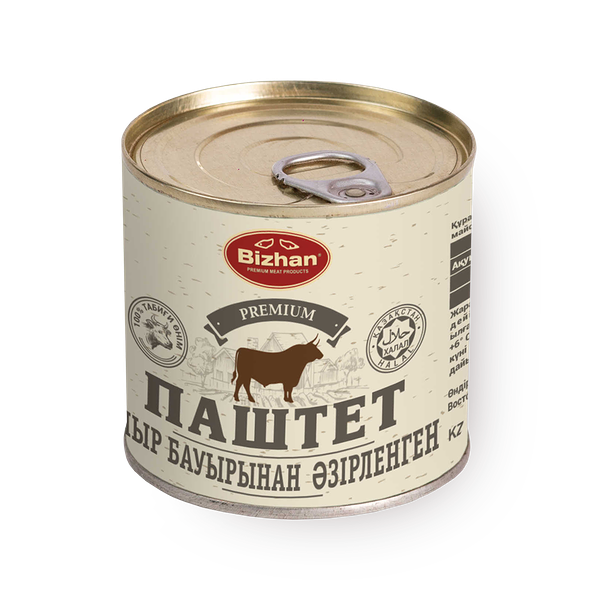Паштет из говяжьей печени «Бижан»