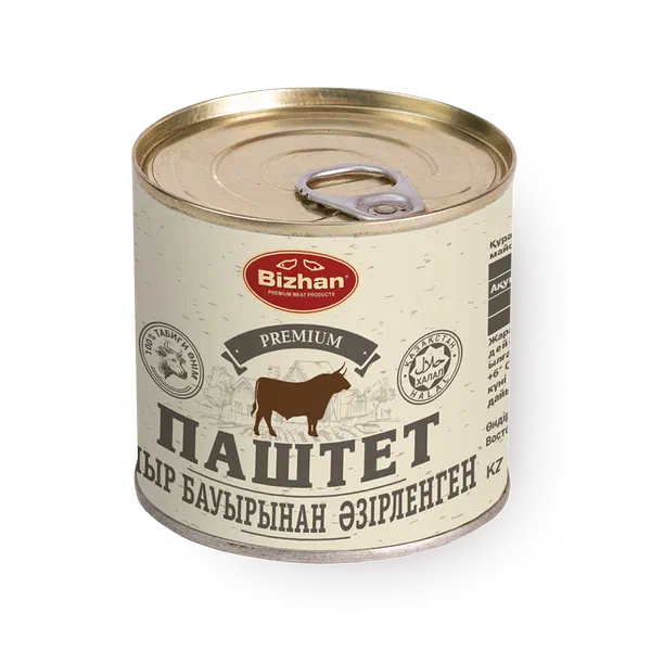 Паштет из говяжьей печени «Бижан»