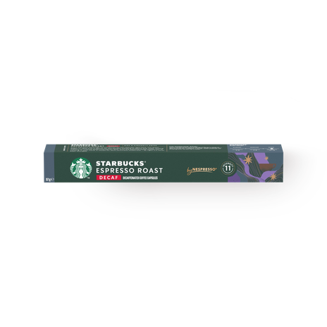 Starbucks Decaffeinated espresso capsules