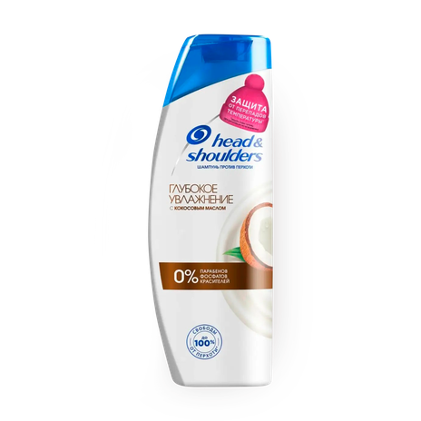 Шампунь Head&Shoulders глубокое увлажнение с экстрактом кокоса