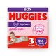 Подгузники-трусики Huggies для девочек 3 размер 6-11 кг
