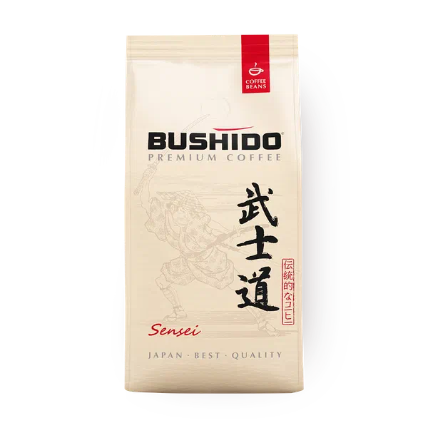 Кофе в зёрнах Sensei Bushido