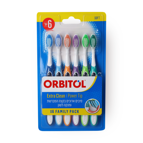 Orbitol toothbrushes pack