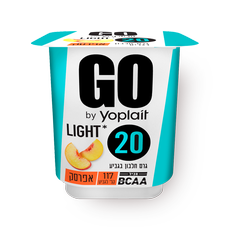 Yoplait Go Light peach yogurt 0.5%