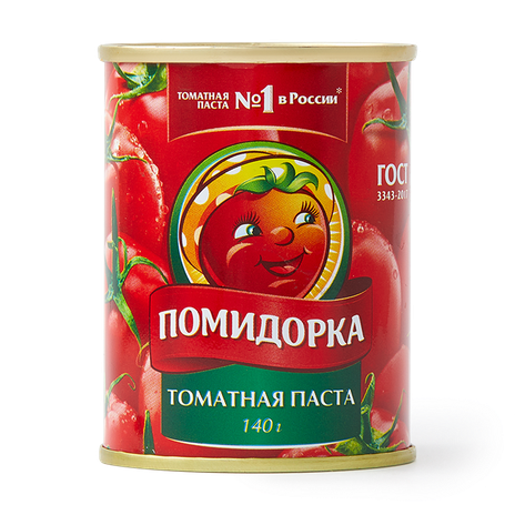 Томатная паста «Помидорка», 140 г — купить с доставкой из Яндекс Лавки