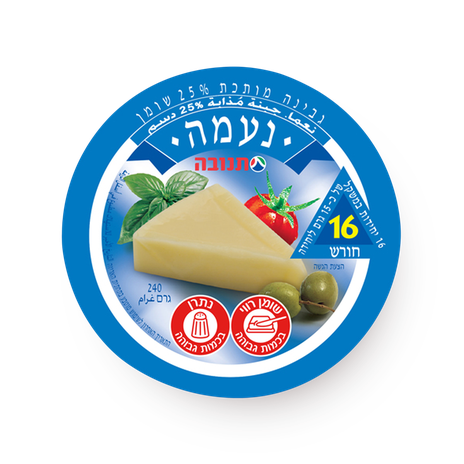 נעמה גבינת מותכת חורש 25%