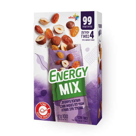 Energy Mix Raisins, nuts & milk chocolate