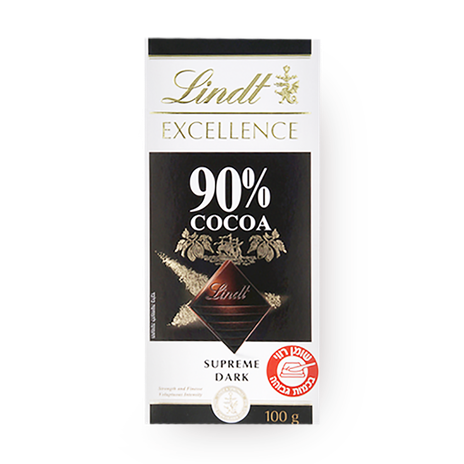 לינדט אקסלנס שוקולד מריר 90%