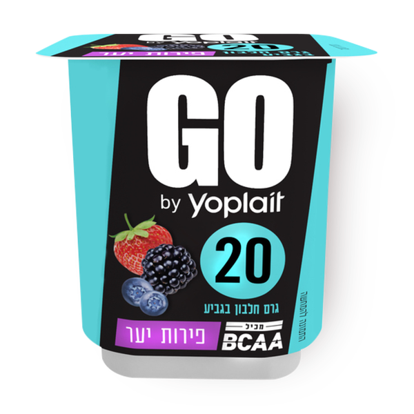 Yoplait Go yogurt Berries flavored