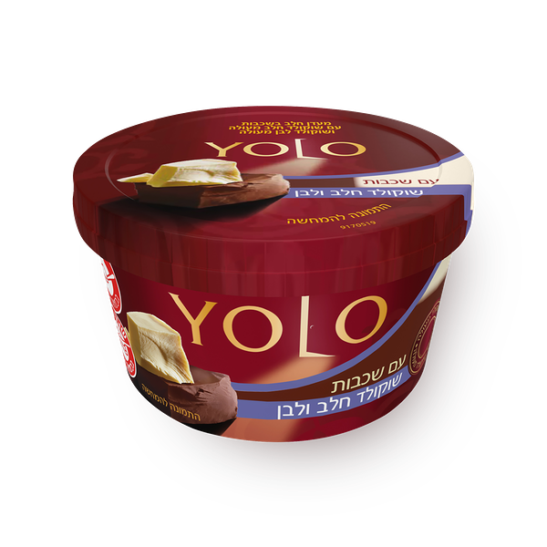 Yolo Frosting milk and white chocolate layers pudding 7.8%