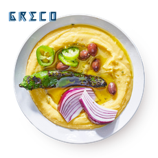Fava - yellow peas spread
