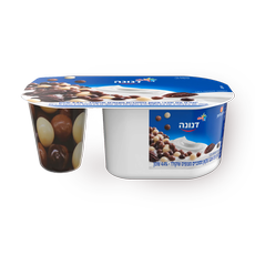 Danone Bio Yogurt with pecan crisps coated in chocolate 5.6%