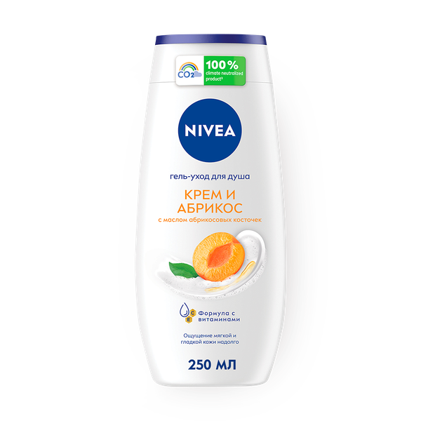 Гель-уход для душа Nivea Крем Абрикос