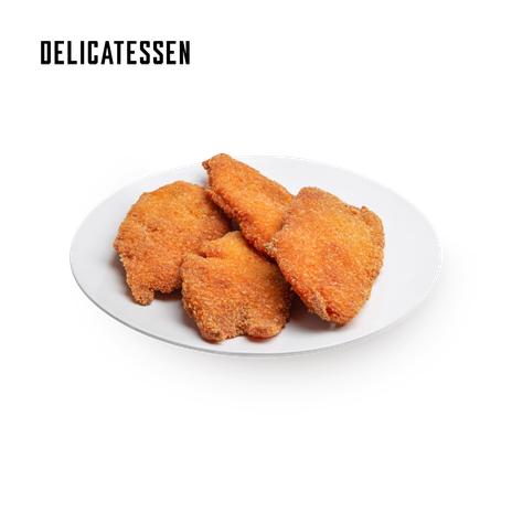Delicatessen Schnitzel in a package
