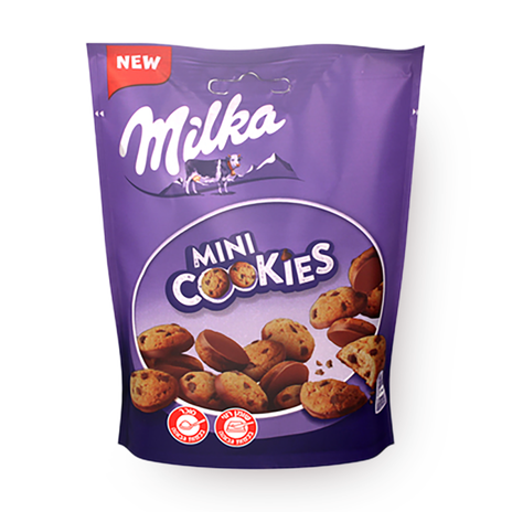 Milka mini cookies