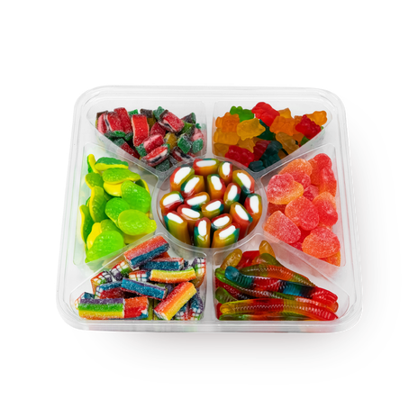 Gummy candy tray