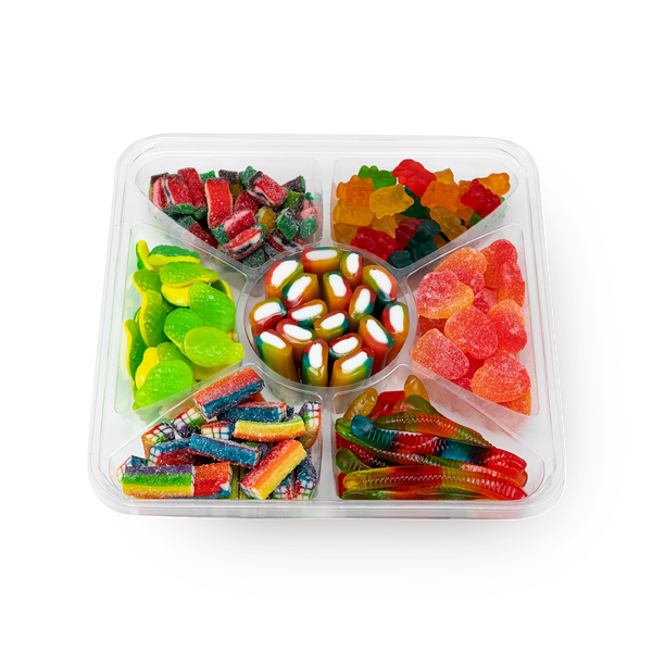 Gummy candy tray