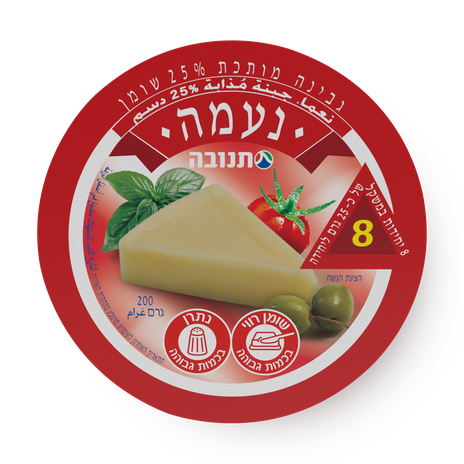 גבינת נעמה מותכת משולשים 25%