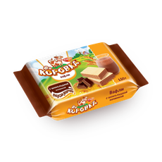Вафли «Коровка» с шоколадной начинкой, 150 г — купить с доставкой из ...