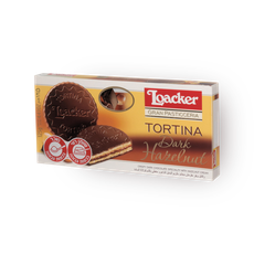 Loacker Dark chocolate Tortina waffle