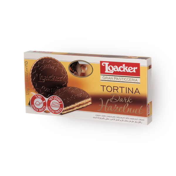 Loacker Dark chocolate Tortina waffle