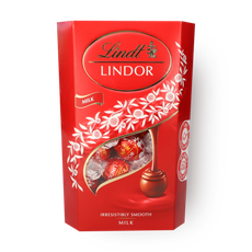 Lindt Lindor Swiss chocolate balls filled with soft milk cream