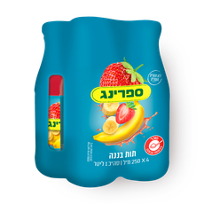 shrink Spring strawberry banana pack